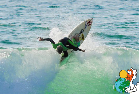 Kyllian Guerin, Ambassadeur CyberDodo, a un rêve : devenir champion du monde de surf !